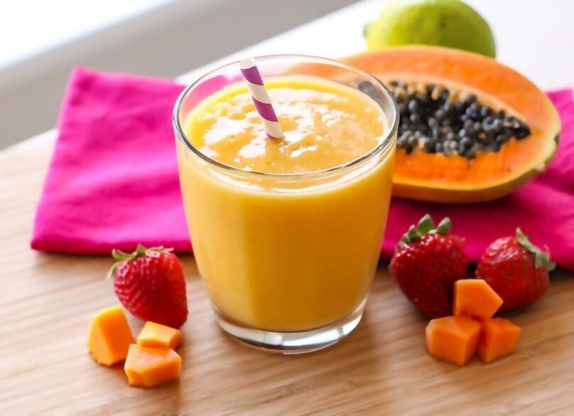 عصير الفاكهة لفقدان الوزن