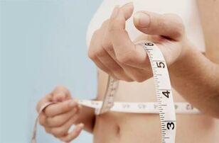 قياس الخصر أثناء فقدان الوزن