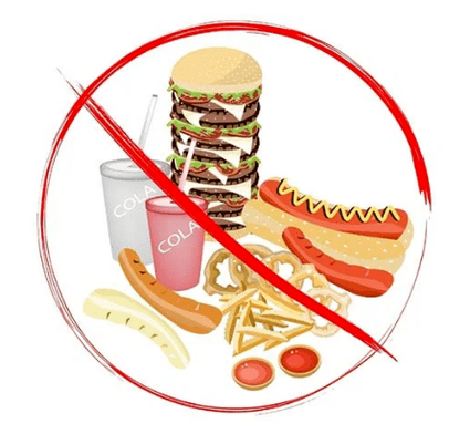 تجنب الطعام المعالج